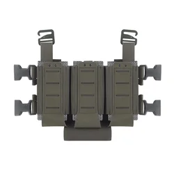 Triple portacargador 5.56 para chaleco táctico – Liberación rápido