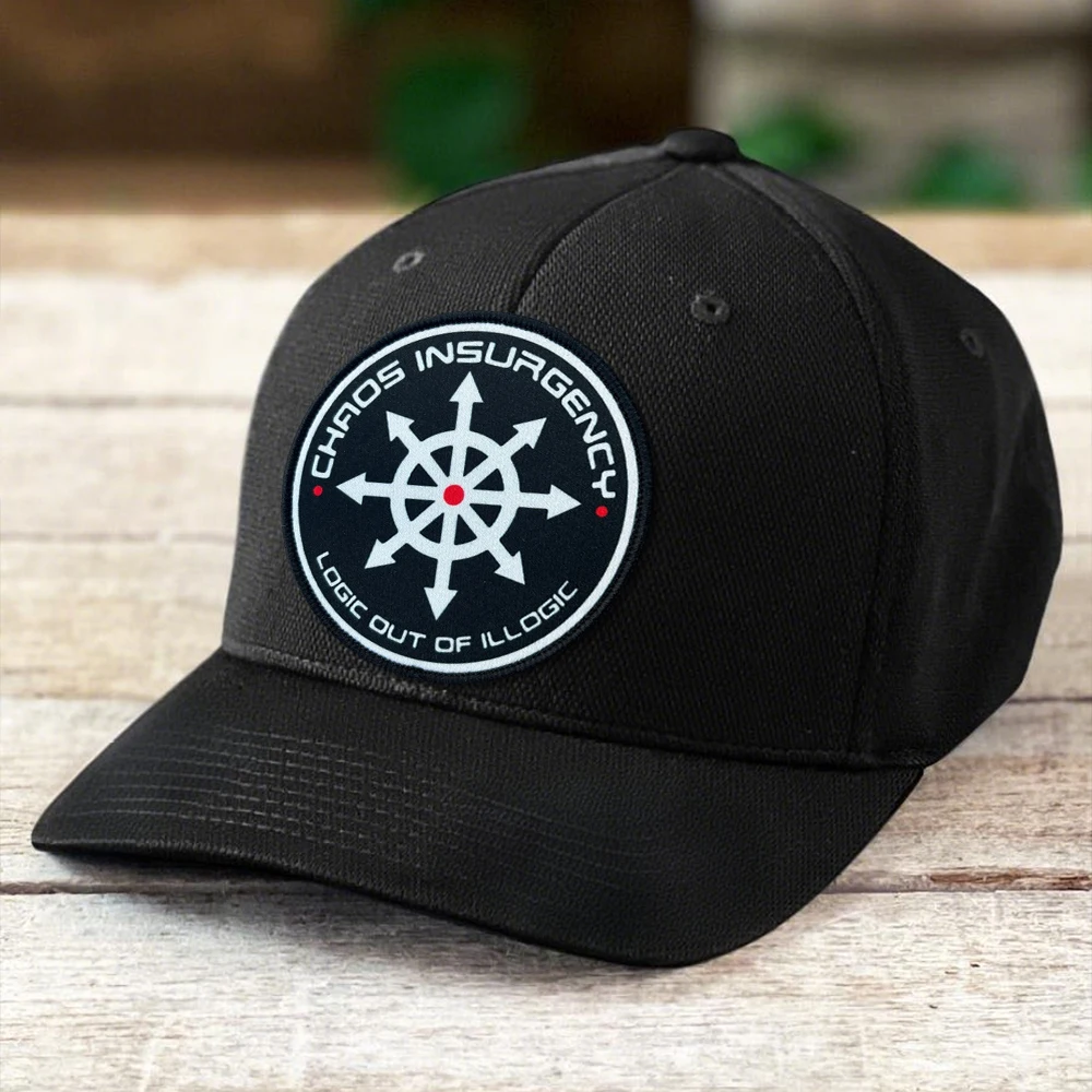 Parche táctico SCP Chaos Rebels, parches divertidos de gancho y bucle, insignia de moral, brazalete del ejército militar, pegatinas para mochila - imagen 3