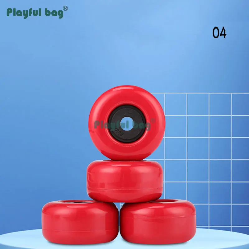 Monopatín pintado a mano para niños de 2 a 4 años, cubierta de Arce, pintura de Grafiti de manualidades, monopatín, regalo de dibujo tablero de juguete, AMB255 - imagen 5