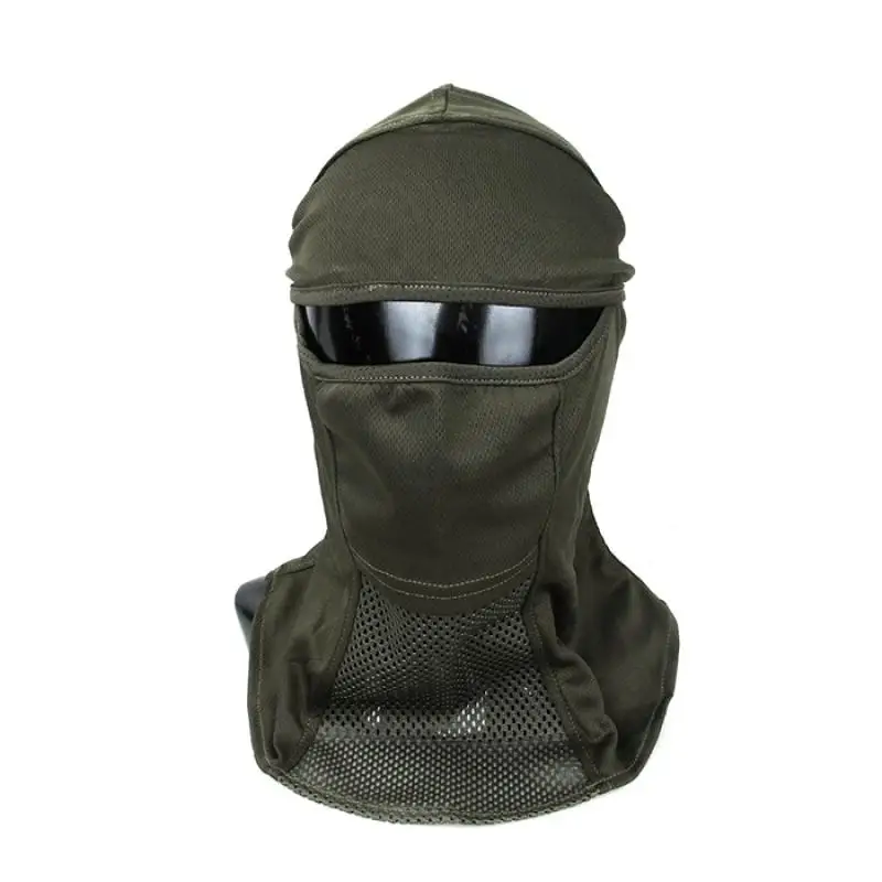 Pasamontañas táctico de malla metálica para Paintball, máscara facial completa TMC3487, Airsoft - imagen 4
