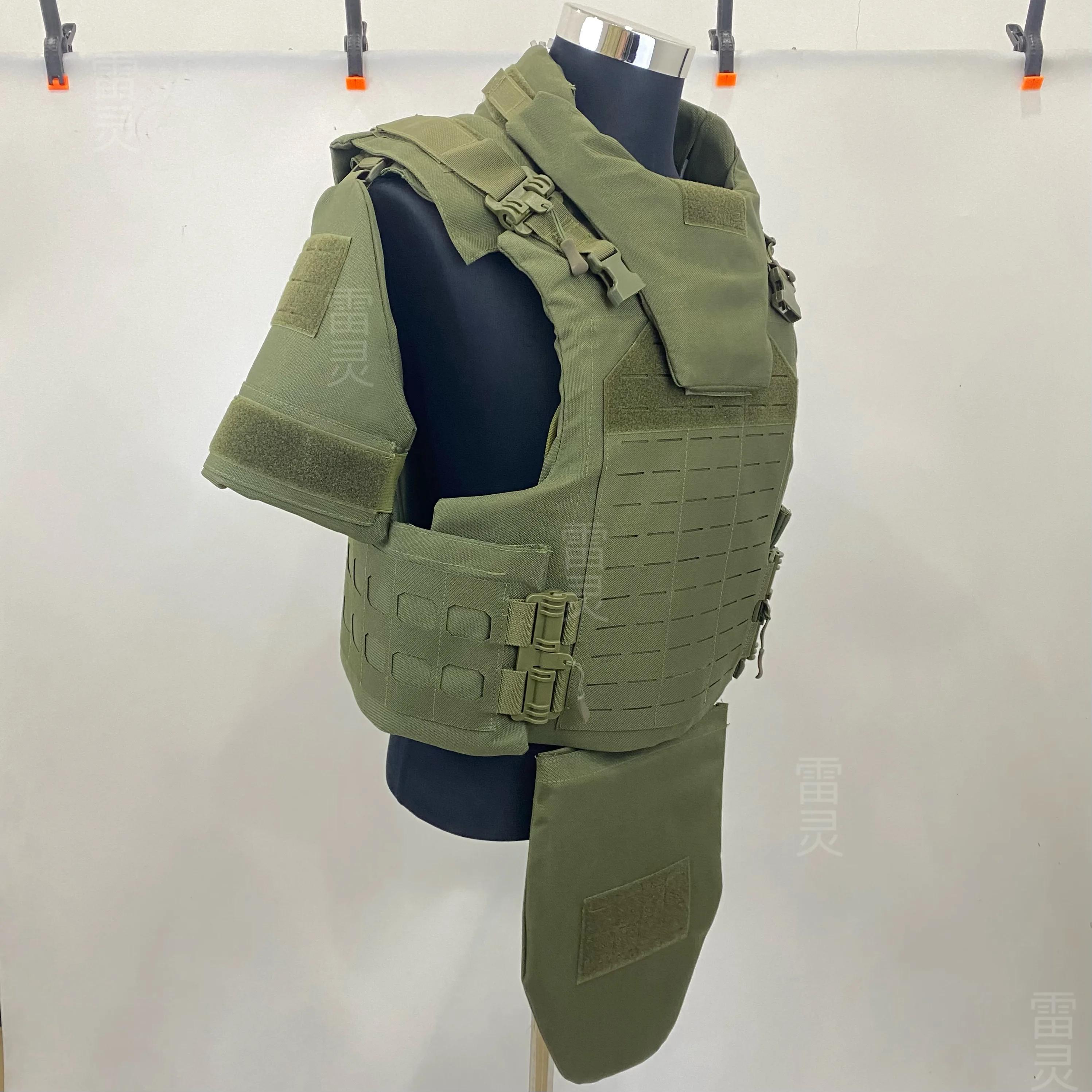 Chaleco de liberación rápida con corte láser de protección completa, chaleco táctico IIIA GA2/3, equipo de entrenamiento con soporte de carga, forro balístico PE nivel 2 - imagen 5