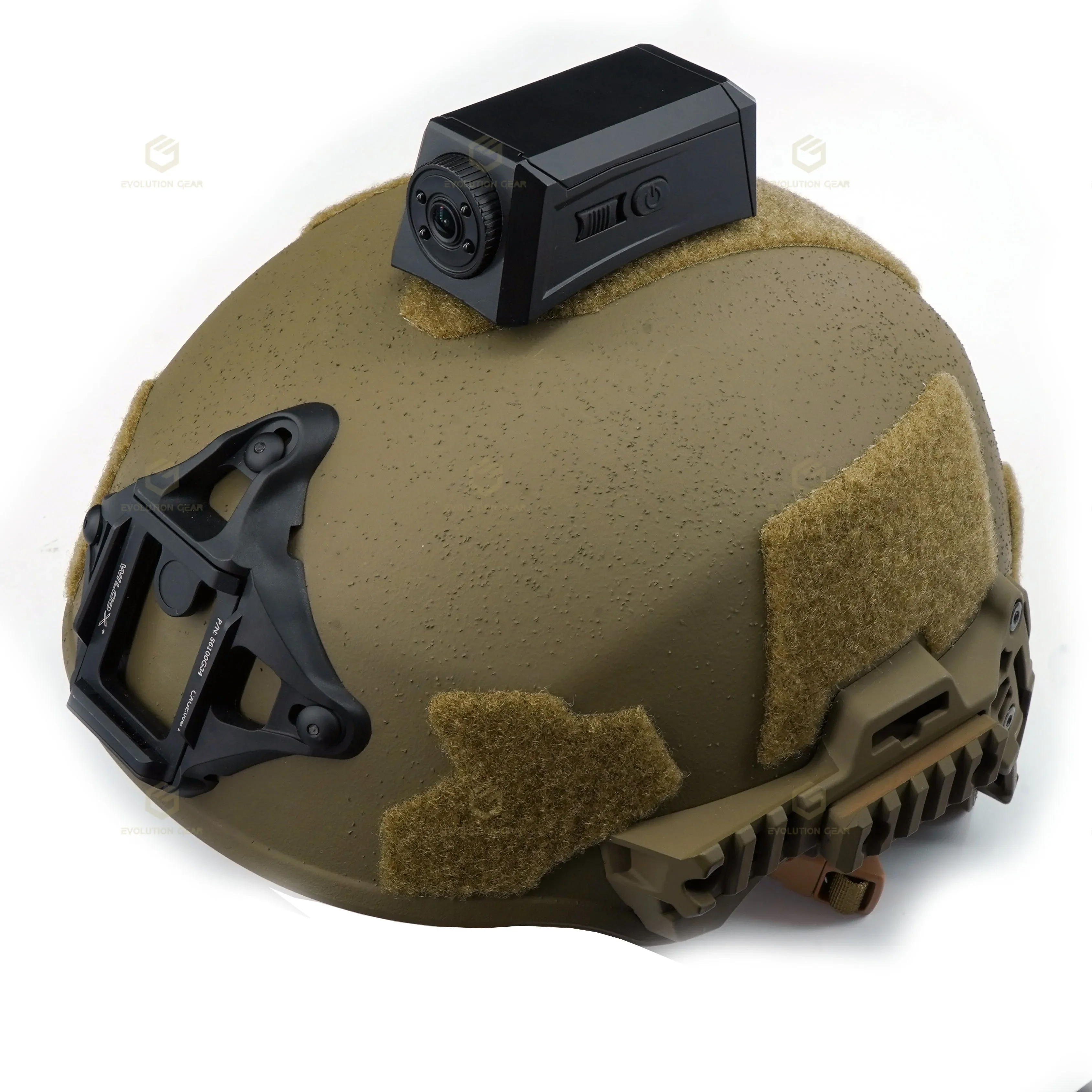 Cámara táctica visión nocturna luz caza 1080P cámara para deportes al aire libre casco táctico cámara para juego de guerra - imagen 4