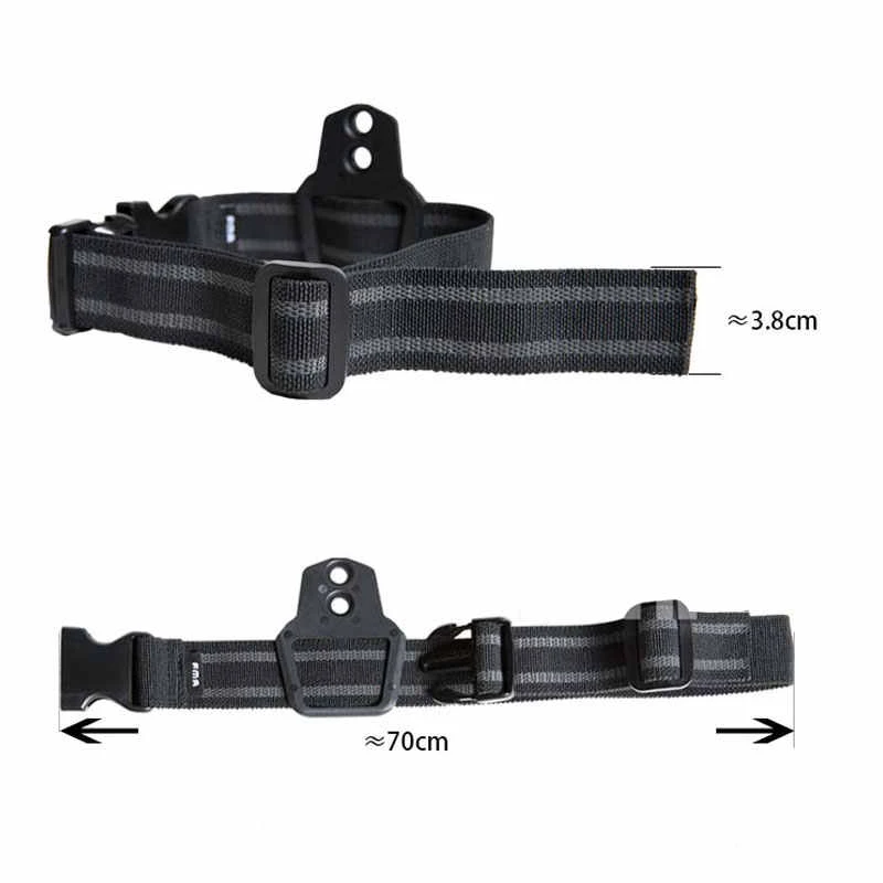 Adaptador de correa de pierna táctica 579, accesorio de placa de caída, banda elástica, funda de extracción rápida - imagen 3