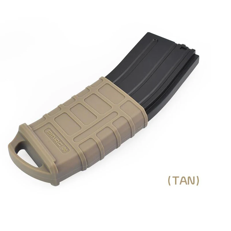 Funda táctica para revista rápida M4/M16 PMAG, bolsa de goma 5,56, 7,62 Mag, funda para carrete, funda para cargador, accesorios de caza Airsoft - imagen 4