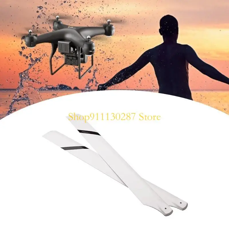 Hélices rotor principal fibra vidrio 430 mm calidad J1HC para entusiastas los helicópteros - imagen 2