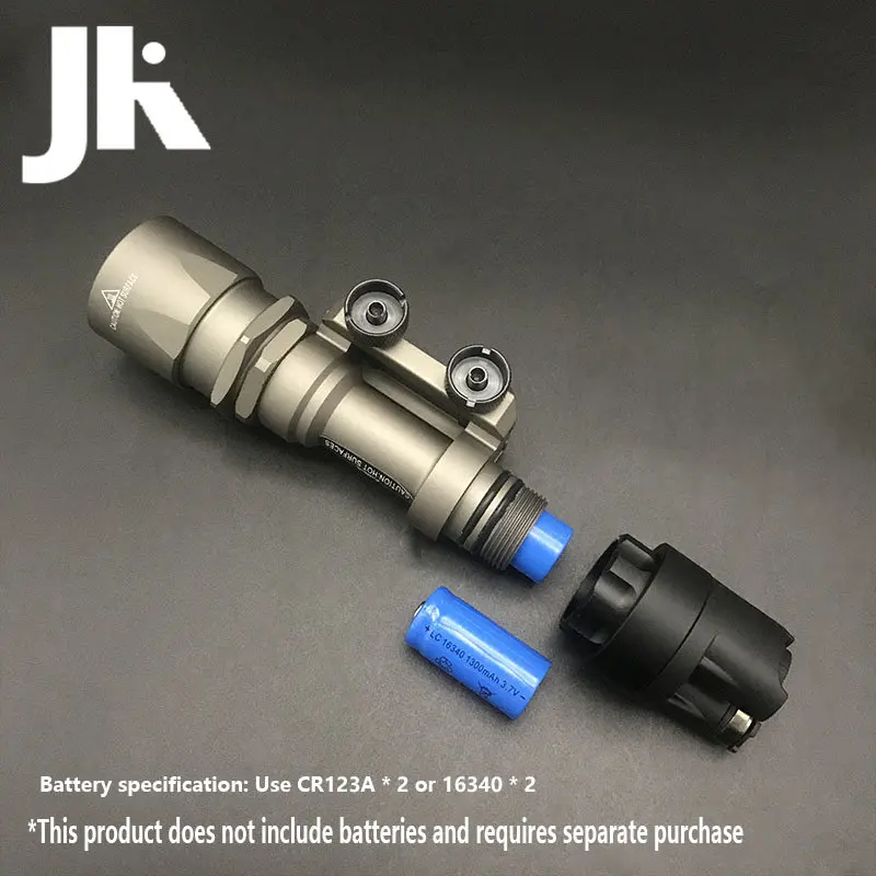 Luz LED táctica M952V, linterna de explorador, luces de arma con montaje QD M93, resistente al agua para Rifle, salida estroboscópica momentánea constante - imagen 5