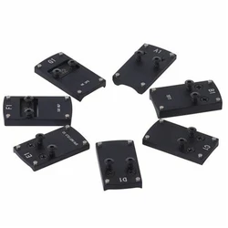 Base de montaje de mira para pistola óptica, perfil bajo apto para G17 G19 1911 S P226 Springfield XD S&W M&P, placa Base de punto rojo