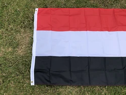 SKY FLAG Bandera Yemen Poliéster Doble Cara Resistente al Viento