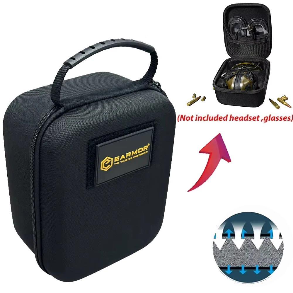 EARMOR estuche táctico para protección auditiva, gafas y accesorios - imagen 3