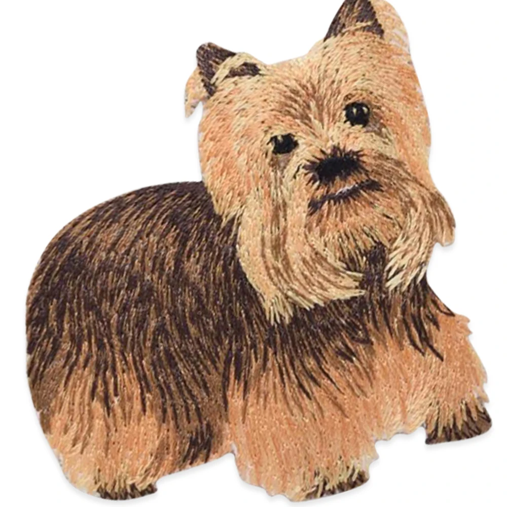 Parches bordados para cachorros y perros marrones, parches bordados para planchar para ropa, chaquetas, sudaderas, abrigo, bolsa de dibujos animados, buenos regalos - imagen 4