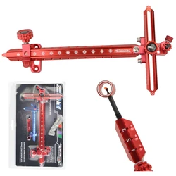 Arco recurvo de 9 pulgadas, ajuste multicolor, herramienta de puntería de aleación de aluminio CNC, arco recurvo, accesorios de tiro de caza al aire libre