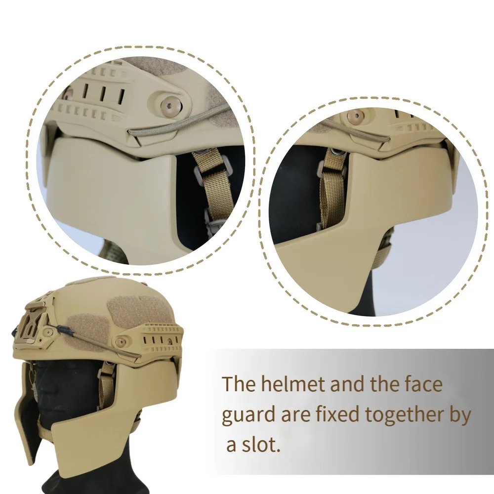 Placas tácticas de inserción de oreja balística de aramida para casco AF, kit de expansión NIJ IIIA - imagen 5