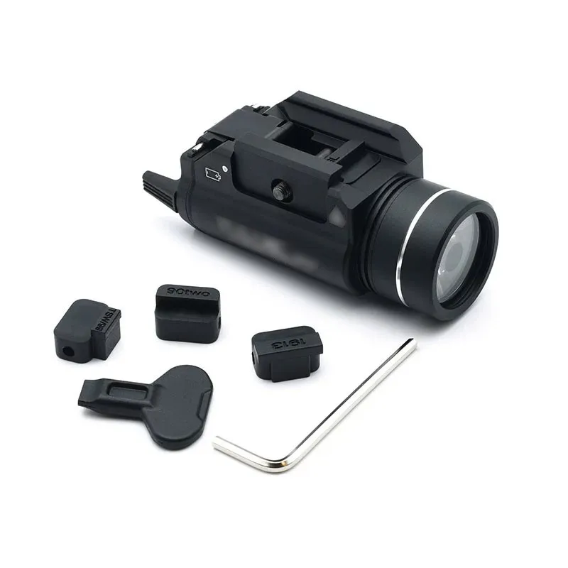 ELENEMNT TR1 pistola táctica luz 1000 lúmenes pistola de liberación rápida linterna LED caza al aire libre ajuste 20mm Rail GLOCK G17 - imagen 5