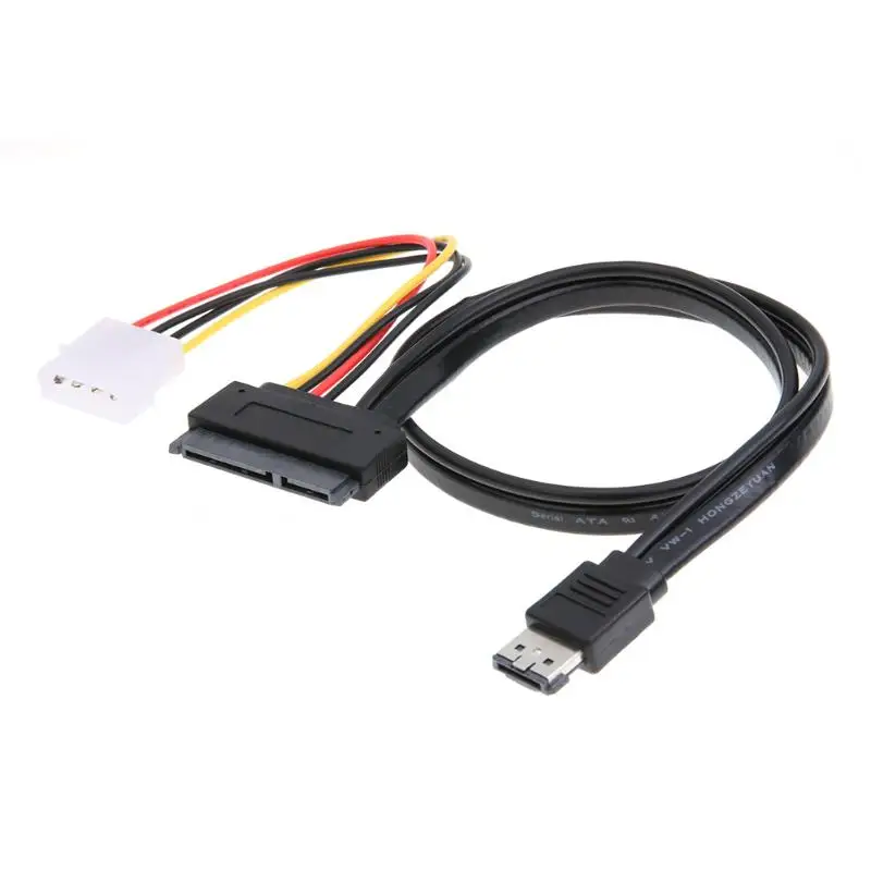 Chenyang CYDZ Power eSATA Combo a SATA 22pin IDE 5V 12V para 3 5 "2 5" Cable de disco duro 50cm - imagen 5