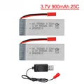 2Pcs battery and USB