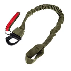 Cordón táctico de liberación rápida, cuerda de seguridad para Rifle, cuerda de escalada, eslinga protectora Airsoft para caza al aire libre