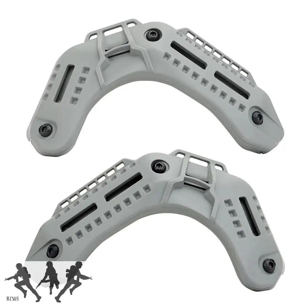 Casco táctico Airsoft MK de montaje, Riel de esqueleto, nailon ligero, reemplazo rápido, accesorios para cascos de Paintball de caza - imagen 5