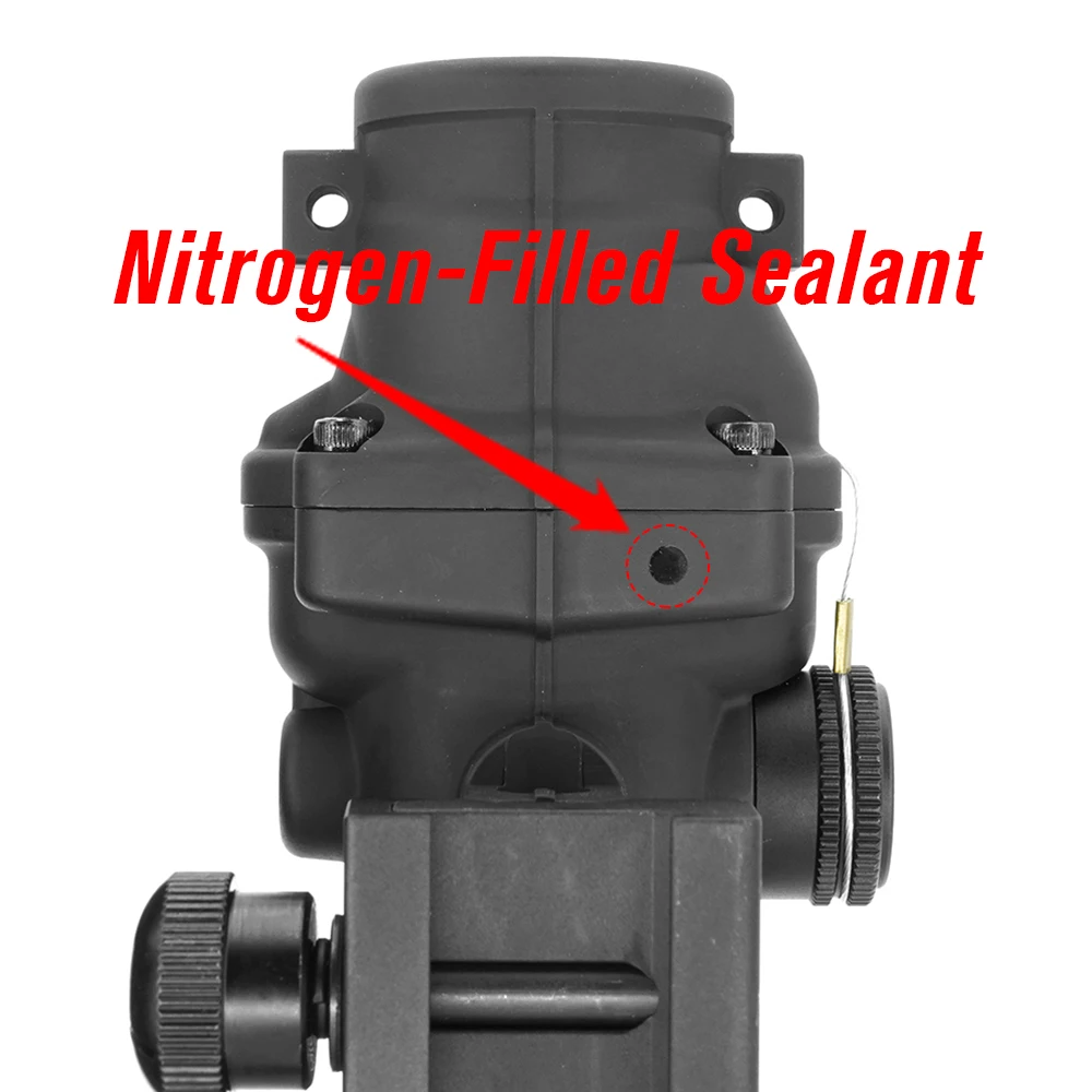 Nuevo 2024 en SPECPRECISION táctico COG 4X32 TA31 fibra de vidrio Real RCO-M4 retícula mira telescópica con marcas originales TA51 montaje plano - imagen 4