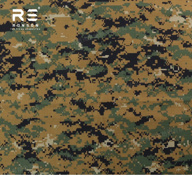 Camuflaje Digital americano resistente al desgaste, transpirable, herramientas tácticas, casco, sombrero, tela - imagen 2