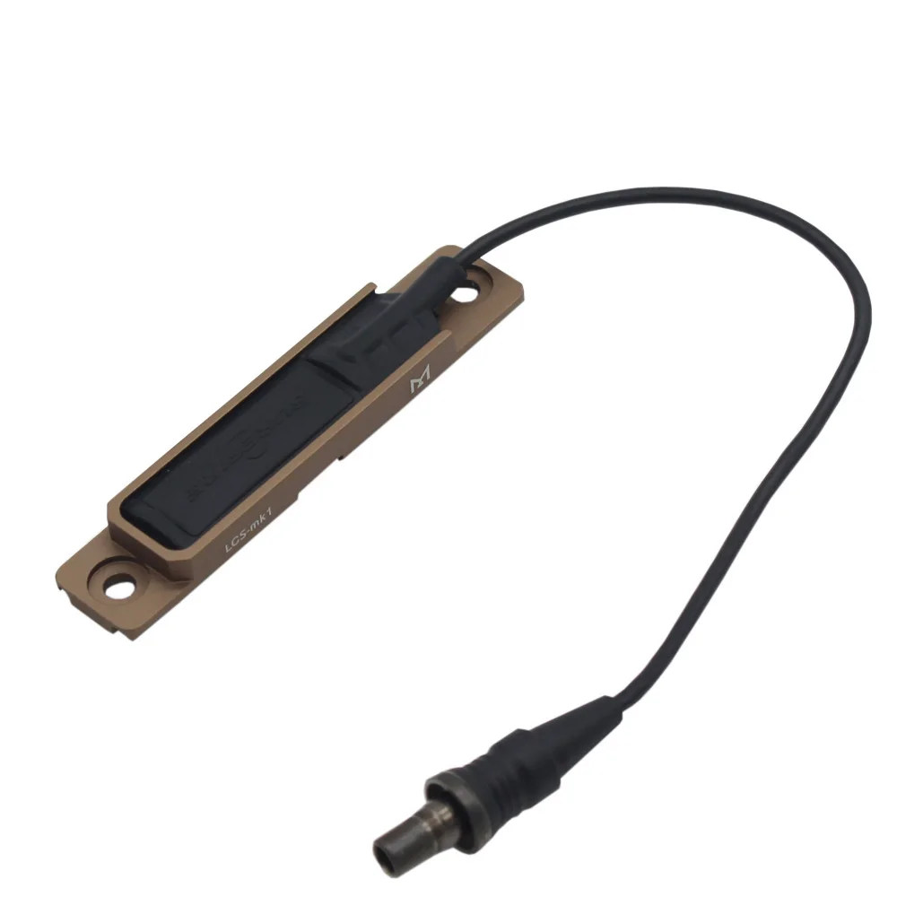 Interruptor remoto táctico, ranura de montaje, Riel de M-LOK, CNC, Panel de bolsillo, M300, M600, linterna, almohadilla de presión, accesorios de interruptor - imagen 3