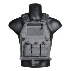 Emersongear 419 Chaleco Táctico Portaplacas MOLLE Airsoft y Caza