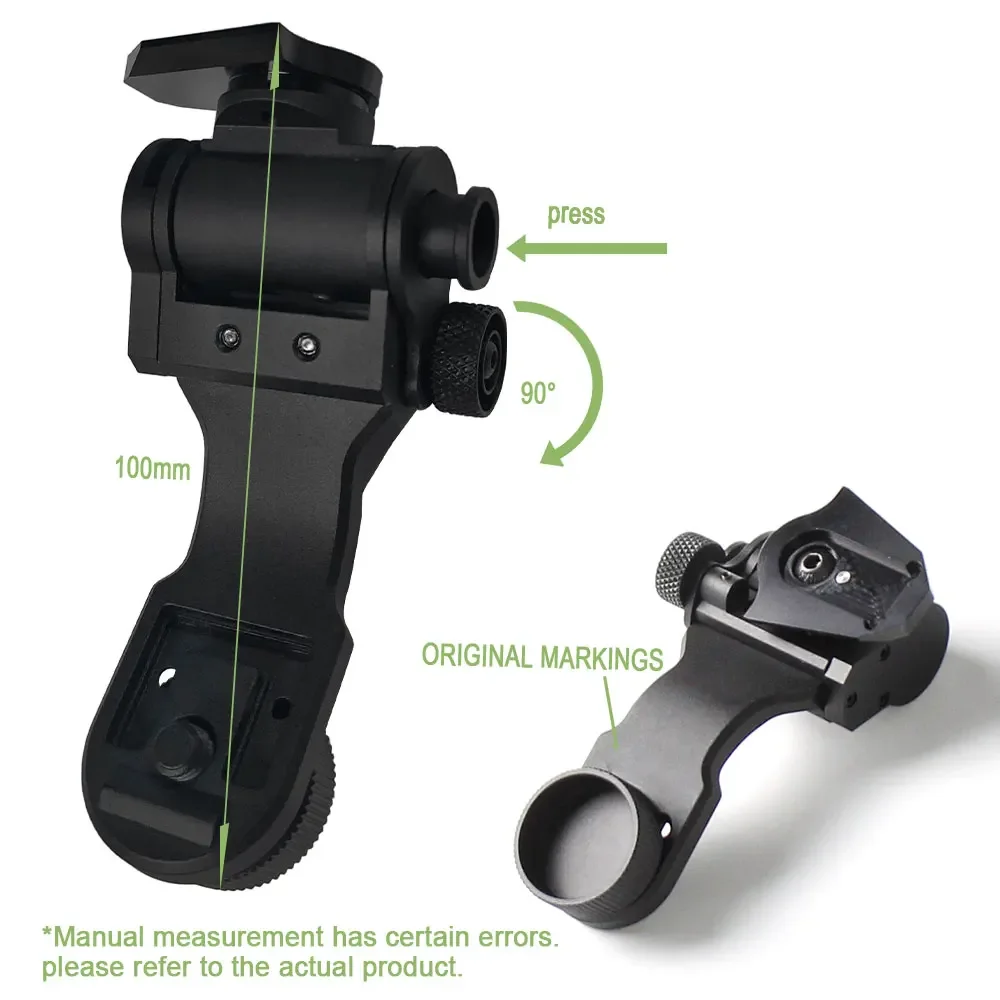 SOTAC-GEAR casco táctico de Metal L4G24 NVG montaje + soporte de montaje para casco con brazo J Combo para gafas de visión nocturna AN/14 PVS PVS14 - imagen 2