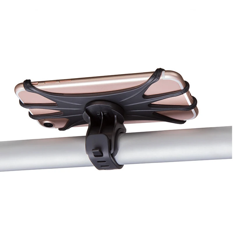 Soporte Universal para teléfono móvil de bicicleta y motocicleta para iPhone, Samsung, Xiaomi, Huawei, soporte para manillar de bicicleta móvil - imagen 4