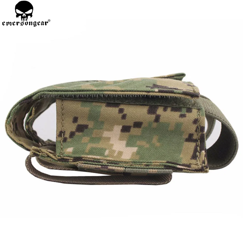 EMERSONGEAR-bolsa doble estilo LBT para caza, Airsoft, Paintball, Molle, multicamuflaje táctico de combate, EM6366, 40mm - imagen 5