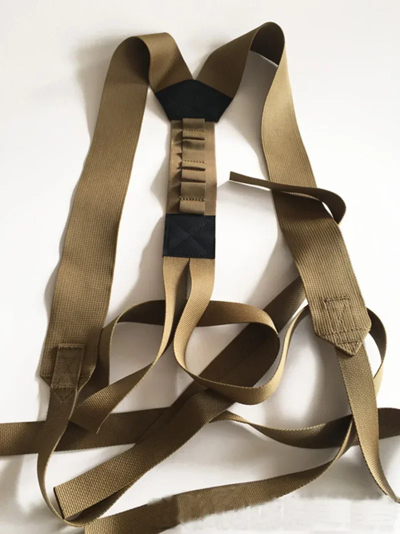 Tirantes tácticos para exteriores, tirantes de cintura CP, accesorios marrones lobo para sello de cintura AVS - imagen 2