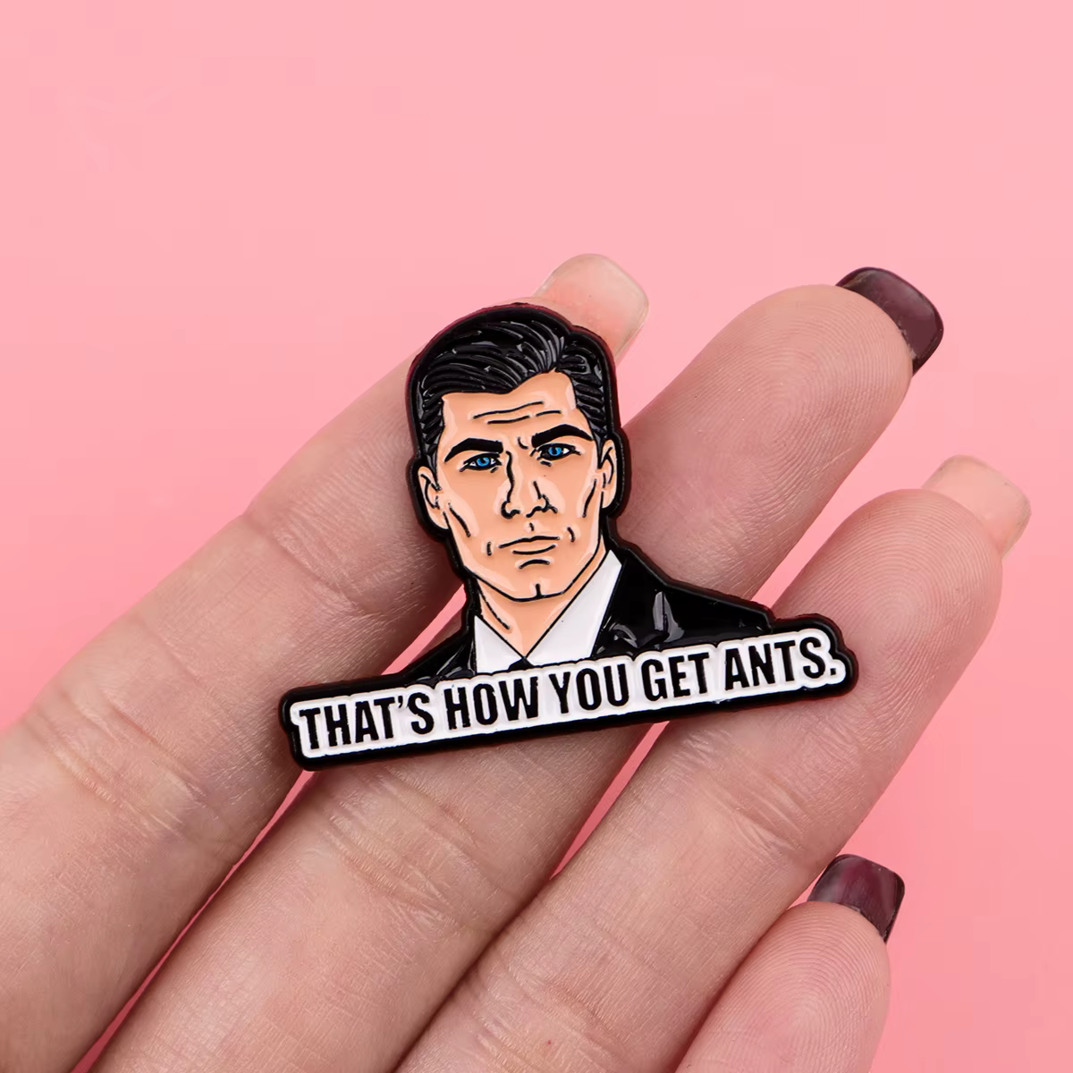 Pin esmaltado frase famosa de cine para mochila sombrero y solapa - imagen 5