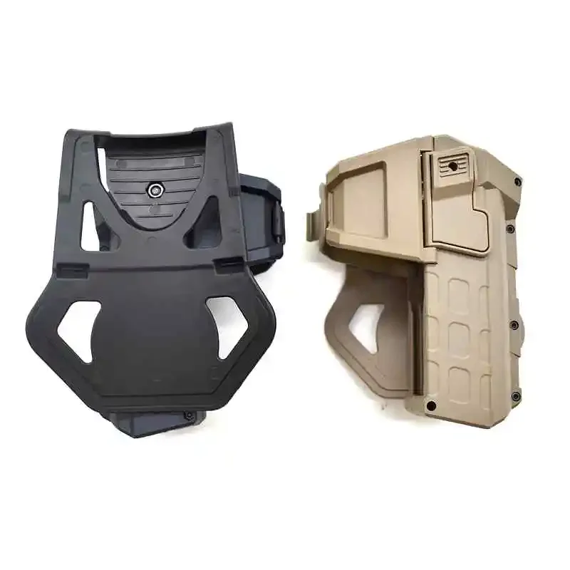 Funda táctica desmontable para Glock 17 18 22 26 con linterna o láser - imagen 3