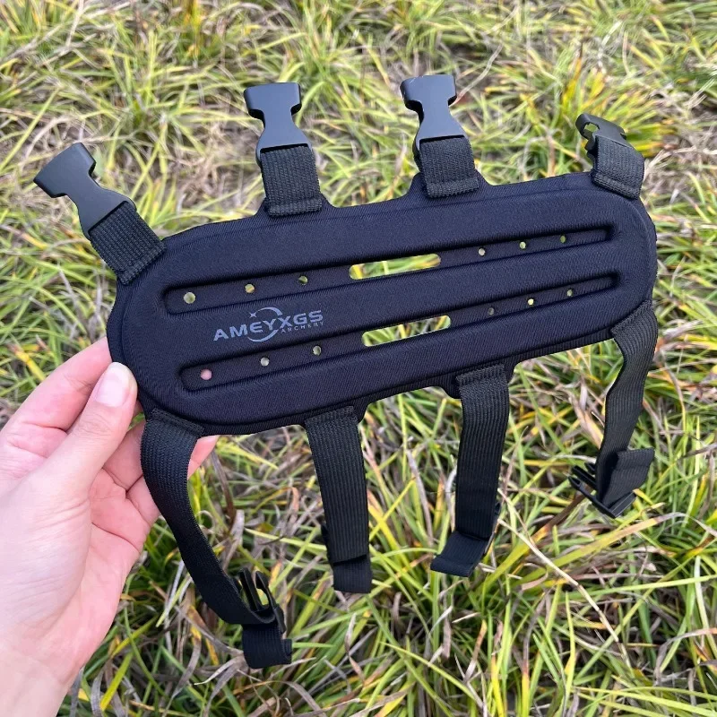 Protector de brazo de tiro con arco, protector de antebrazo seguro ajustable S/M/L, Material de espuma EVA para accesorios de entrenamiento de tiro con arco - imagen 4