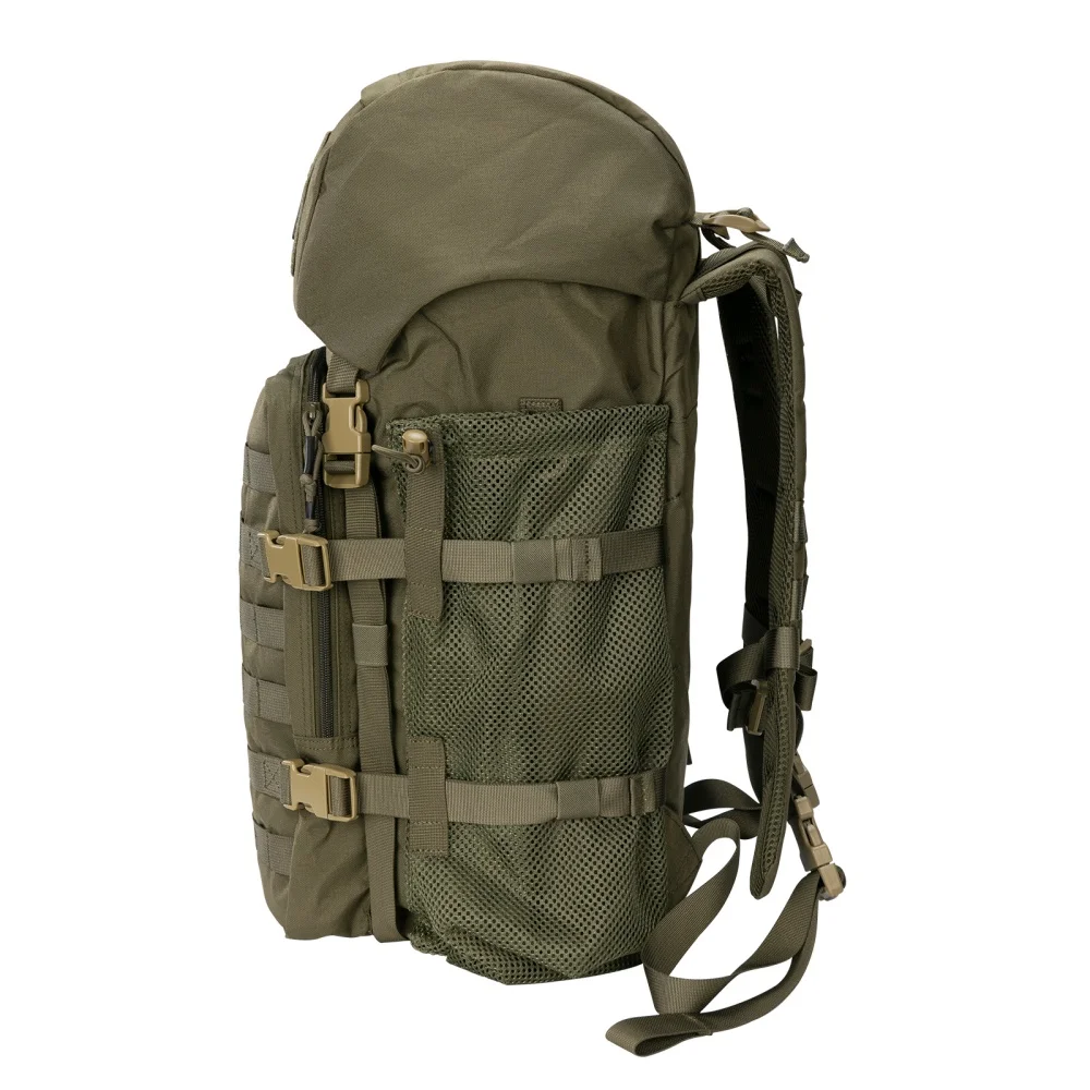 Mochila de nailon para senderismo al aire libre, mochila deportiva para acampar y montañismo, mochila Molle de viaje para senderismo, mochila para hombre con portabotellas - imagen 3