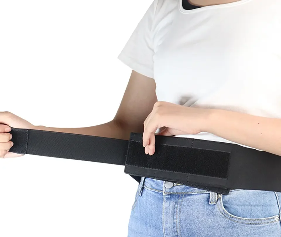 Funda táctica oculta para pistola con cinturón de servicio de batalla ajustable, bolsa Universal Invisible para teléfono, banda para el vientre - imagen 3