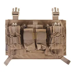 Panel frontal MOLLE Emersongear porta revistas con cierre magnético