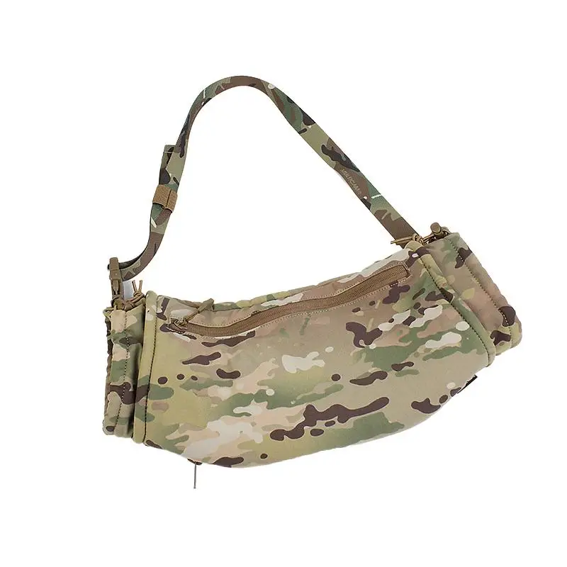 Chaleco táctico, colgador de caída, bolsa calentadora de manos, clima frío, mantiene tus manos calientes, Airsoft para acampar al aire libre - imagen 3