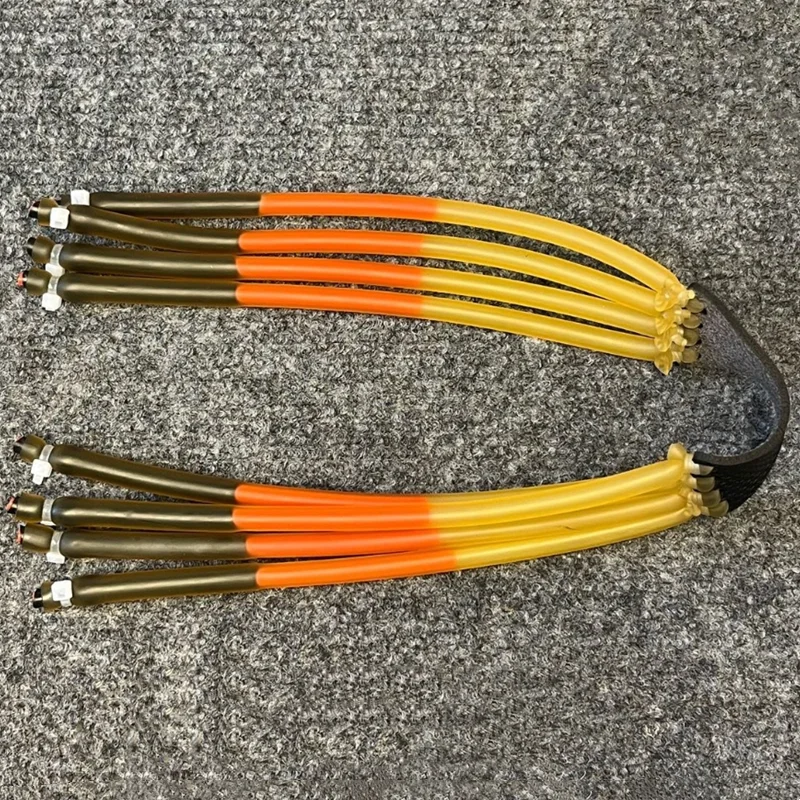 Tirachinas para caza, potente banda de goma, repuesto de alta elasticidad, catapulta para exteriores, accesorios de tiro profesionales deportivos - imagen 3
