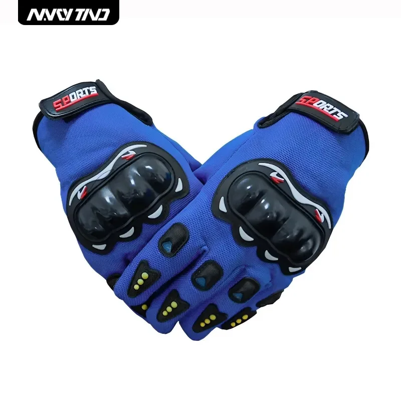 Guantes de motocicleta transpirables de dedo completo, protección para deportes al aire libre, guantes de moto de Cross Dirt Bike