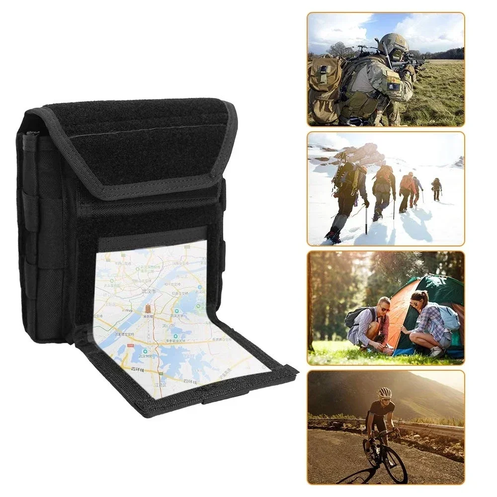 Bolsa de almacenamiento de revista táctica Molle de nailon 1000D, linterna táctica de caza, bolsa con múltiples compartimentos para chaleco, equipo de senderismo - imagen 5