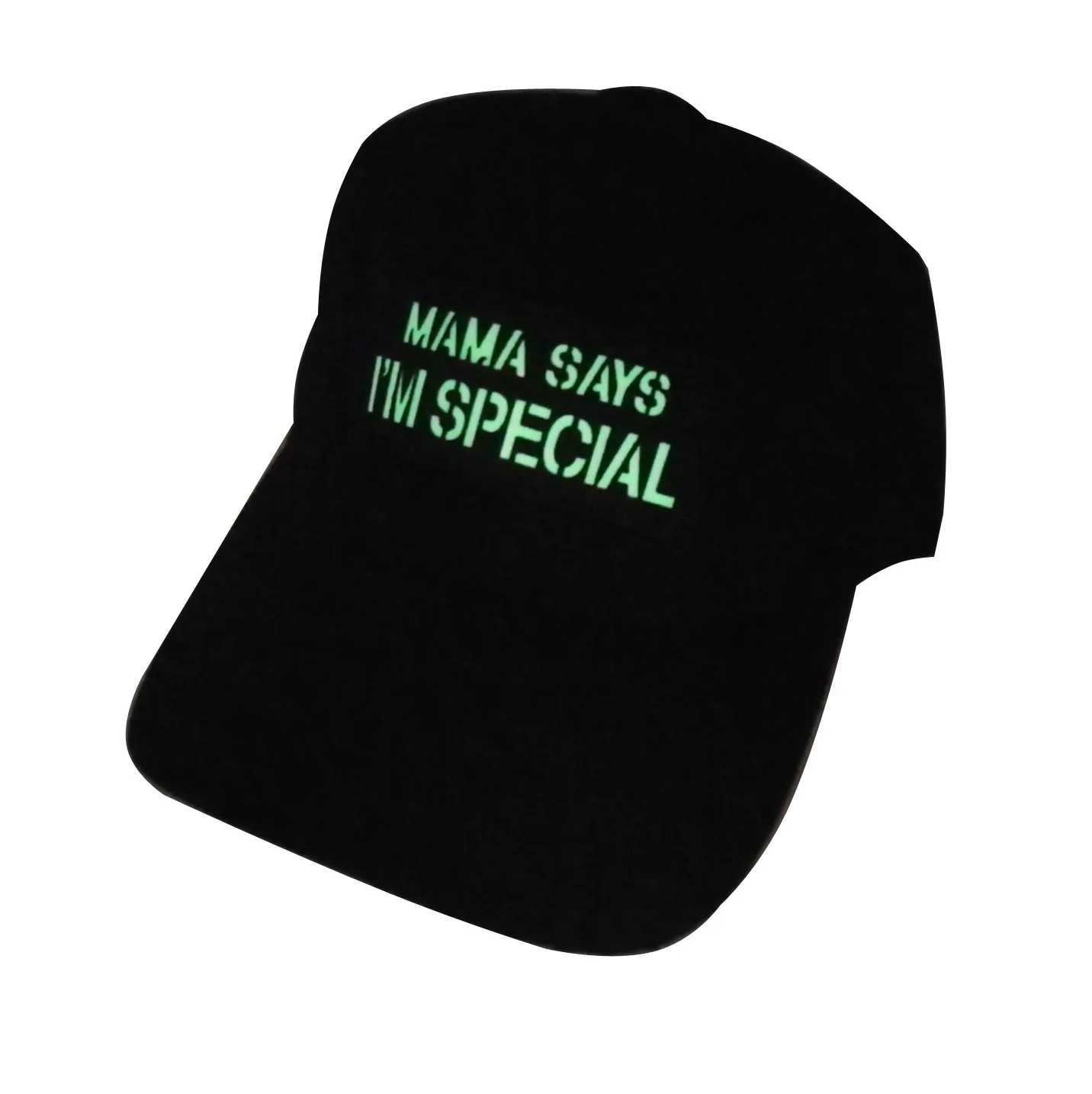 Mama dice que soy parche mágico bordado especial brazalete reflectante que brilla en la oscuridad parche para mochila parches para ropa gancho y anillo - imagen 4