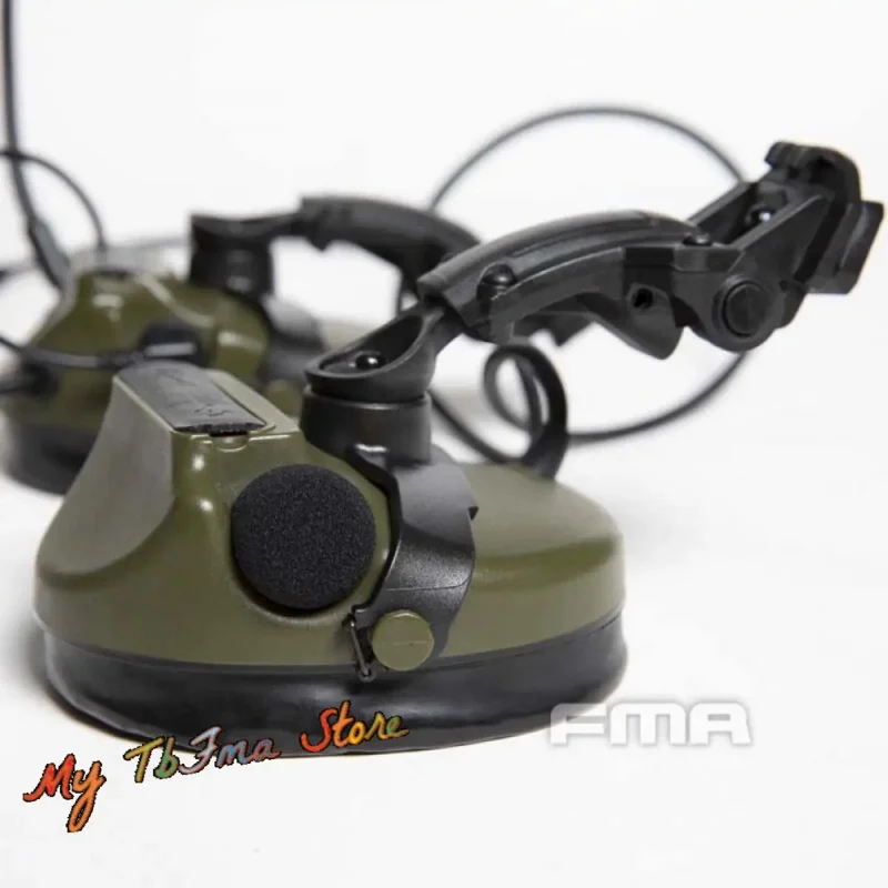 Adaptador de soporte de brazo de riel de casco rápido con tapa trasera FMA C3 a AMP soporte de auriculares para COMTAC C3 TB1443 - imagen 5