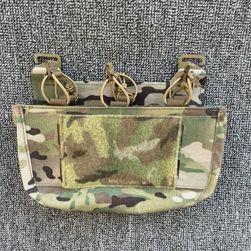 Bolsa Triple para revistas 556, bolsa de inserción de canguro M4 AR Mag, bolsa de caza para solapa frontal DOPE FCPC V5, portador de placa de pecho - imagen 3