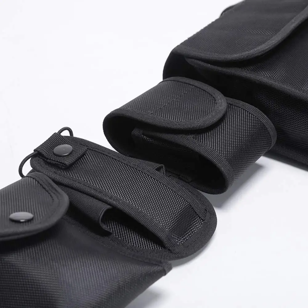 AQzxdc Cinturón táctico, cinturón multifuncional ocho en uno con cinturón de lona/nylon para niños, viajes y actividades al aire libre - imagen 3