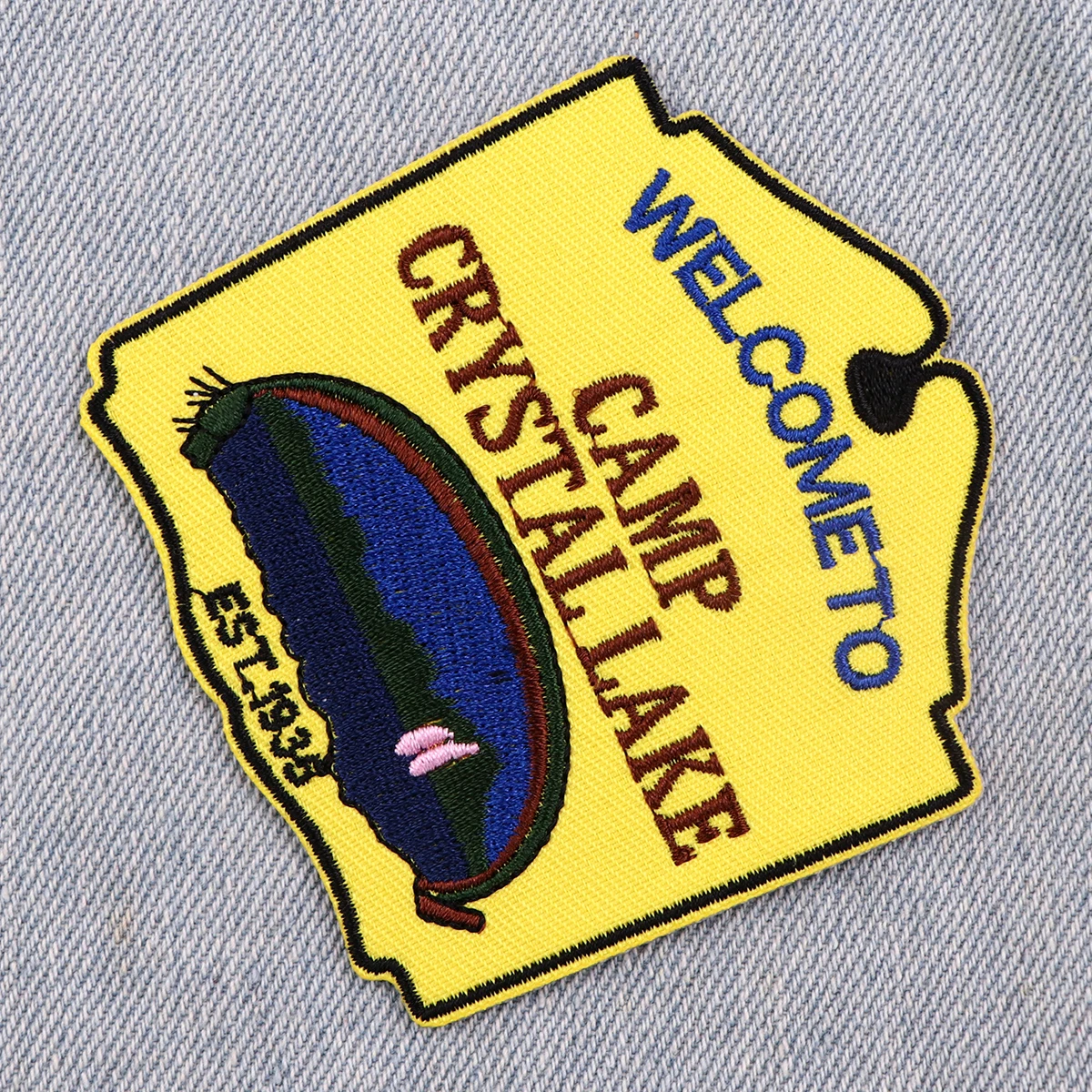 Parches para planchar de película de terror para ropa, parches bordados para decoración de ropa, parche de Halloween, aplique adhesivo para coser - imagen 4