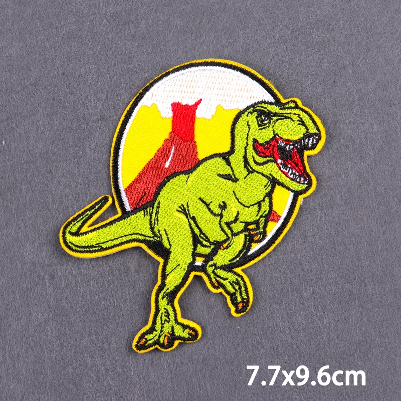 Parche de mariposa colorido para ropa, parche bordado de esqueleto de terror DIY, parches termoadhesivos para planchar - imagen 3