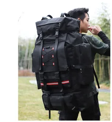 Mochila táctica de hombro gran capacidad para senderismo y montaña