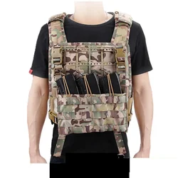 Bolsa triple MOLLE 1000D para cargadores tácticos