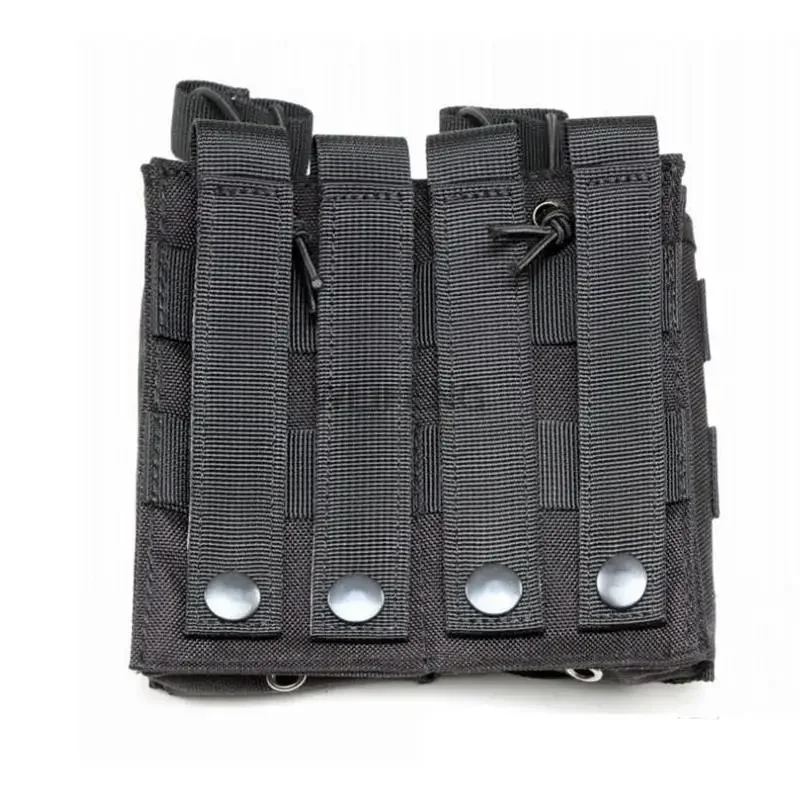 Bolsa Molle para revista doble 7,62/5,56mm, bolsa para Rifle Mag M4 AR15 AK M6, funda Mag, accesorios tácticos de caza - imagen 4