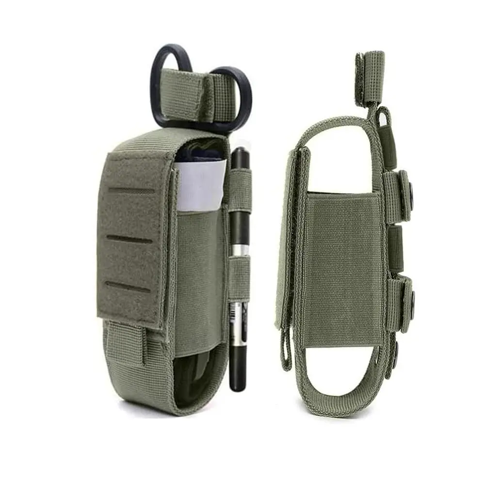 Kit médico táctico, bolsa de torniquete Molle con torniquete y tijeras, bolsa Ifak para exteriores, bolsa para tijeras con torniquetes y tijeras - imagen 3