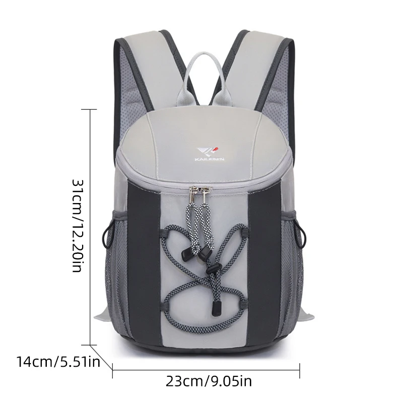 Mochila ligera con cordón, mochila de viaje para escalar, bolsa de senderismo para acampar al aire libre, bolso de hombro deportivo informal para fin de semana, Mini mochila escolar - imagen 5